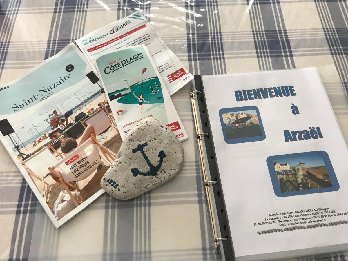 Maison De Vacances Arzael A 200M De La Plage Celebre De Mr Hulot Saint-Nazaire  Luaran gambar
